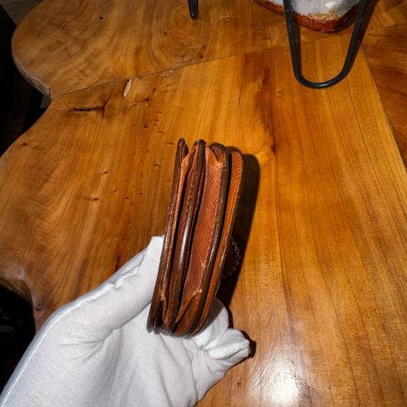 Louis Vuitton Monogram Porte Monnaie Gousset Coin Purse wallet reinvented - Picture 11 of 13